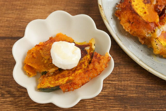 カリカリチーズの「羽つきかぼちゃ」アレンジ