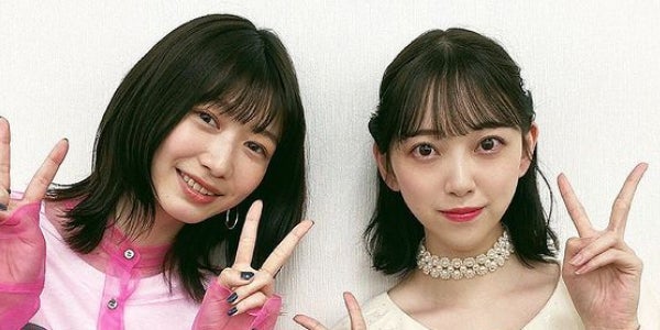 岡本夏美 堀未央奈 高校生ぶり 再会2ショットに 意外な交流 2人とも可愛い の声 モデルプレス