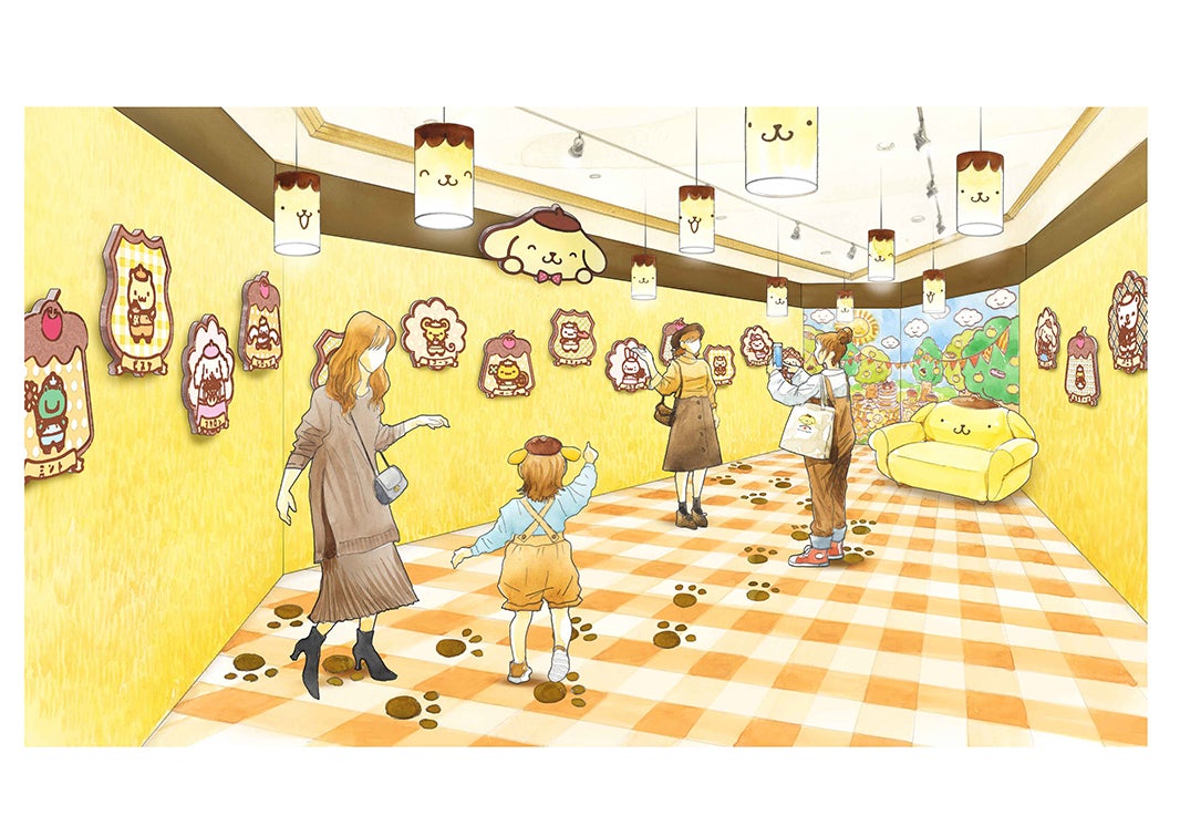 にこにこプリンルーム（C）’76，’90，’96，’21 SANRIO 著作（株）サンリオ