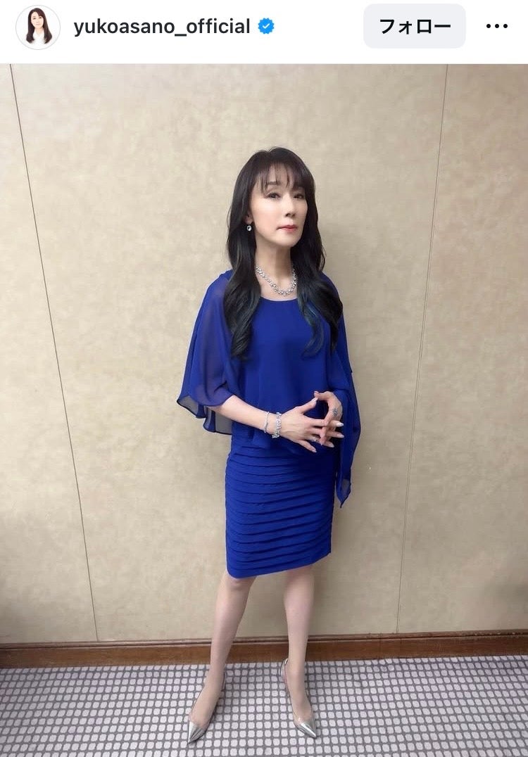 浅野ゆう子Instagramより