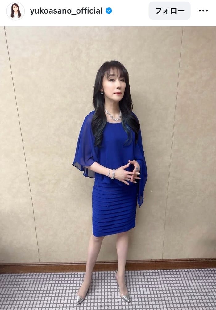浅野ゆう子Instagramより