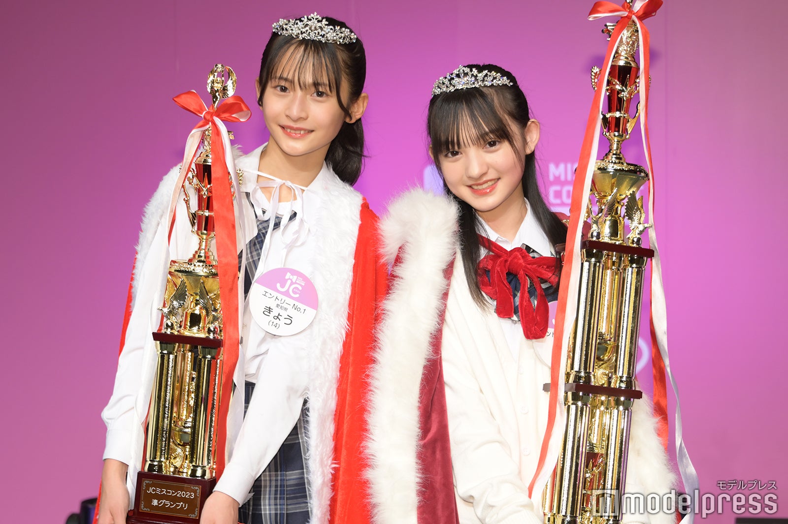 きょうさん、みおさん（C）モデルプレス