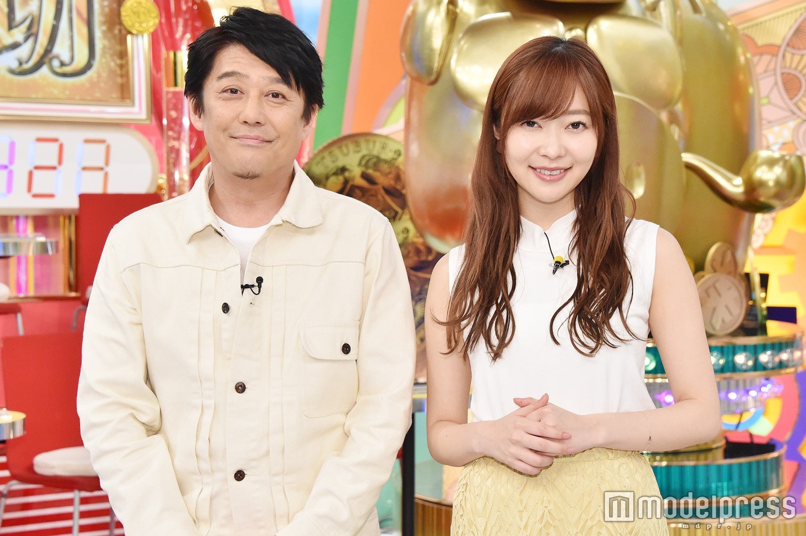 「坂上＆指原のつぶれない店」（左から）坂上忍、指原莉乃 （C）モデルプレス