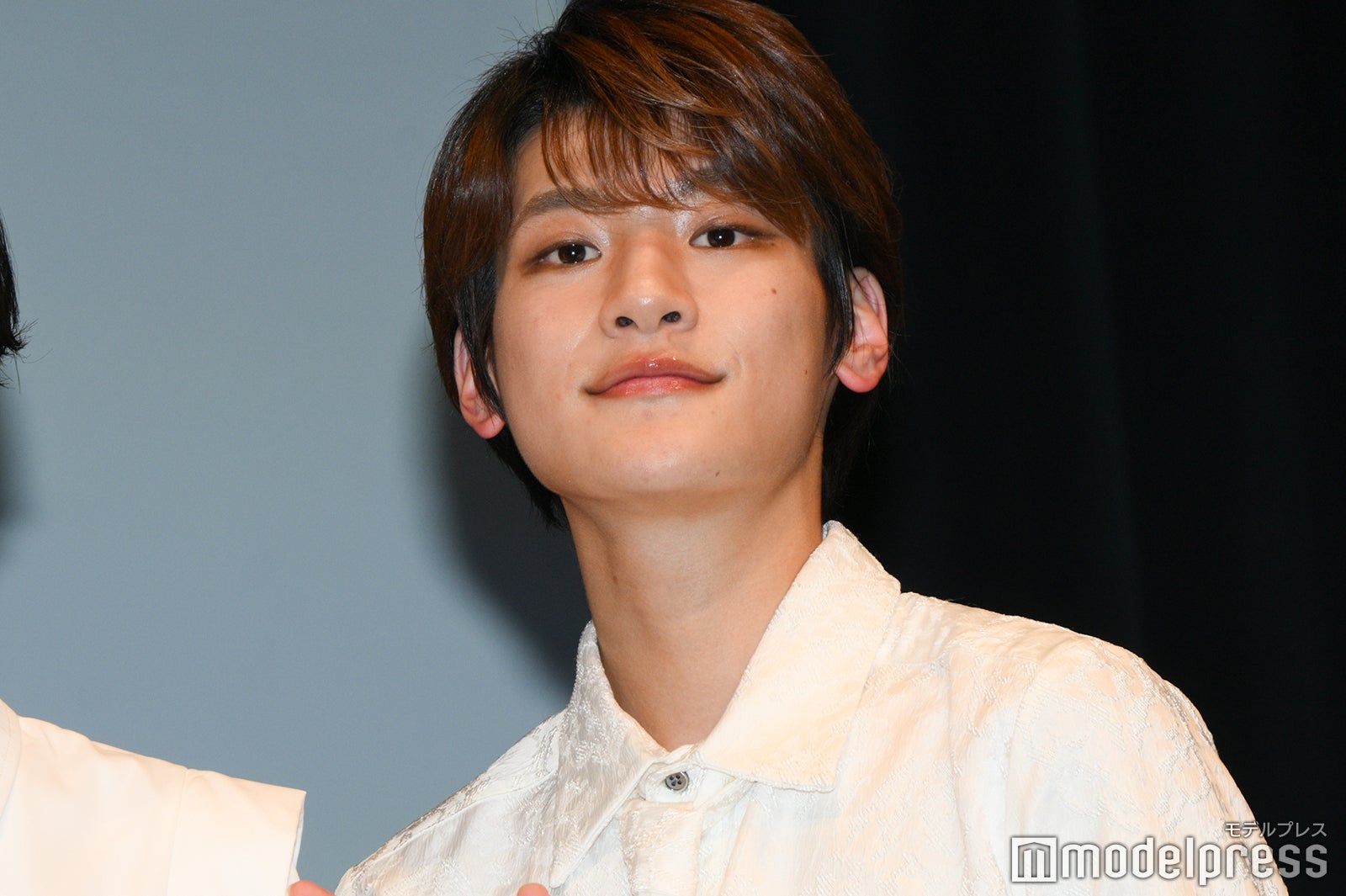 イカ愛熱弁する芳賀柊斗（C）モデルプレス