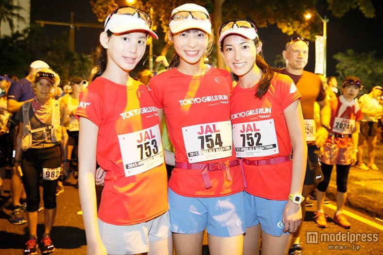 “走る美女モデル”チーム、ホノルルマラソン挑戦で悲喜こもごも