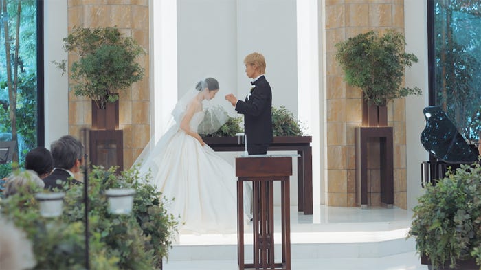 あみ&こうへい「ゼクシィTV」(画像提供:リクルート)