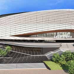 (仮称)ららアリーナ 東京ベイ外観CG/提供画像