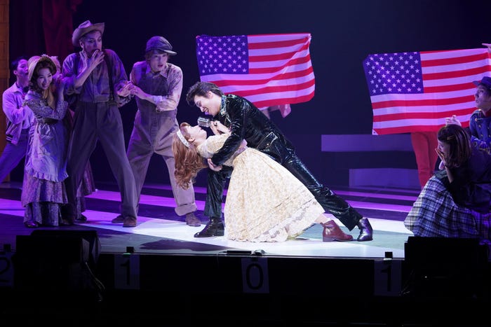 「バイ・バイ・バーディー」公開ゲネプロの模様/撮影:源賀津己