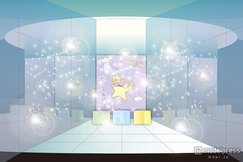 夜の七夕をイメージした装飾イメージ（C）TOKYO-SKYTREE（C）1976，2015 SANRIO CO．，LTD．