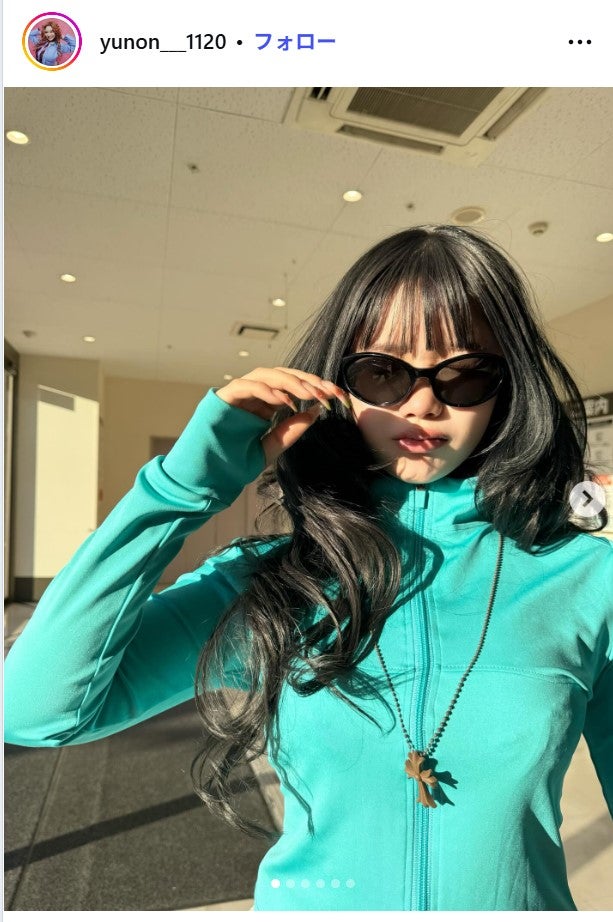 中島結音Instagramより