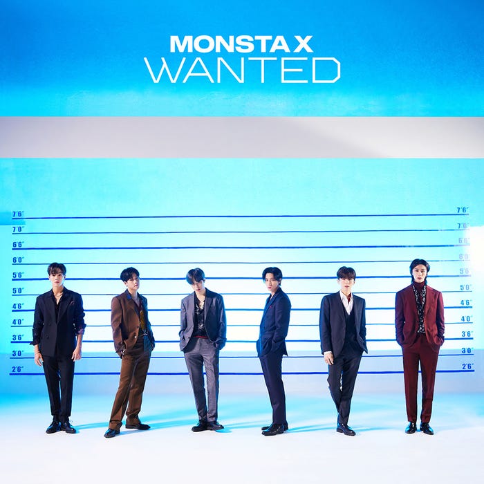MONSTA X「WANTED」(3月10日リリース)初回限定盤Bジャケット(提供写真)