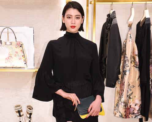 三吉彩花、個性派ルックで美脚を大胆披露