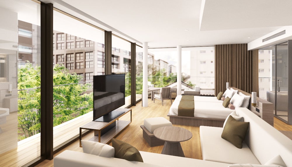 コーナーバルコニー／画像提供：ロイヤルパークホテルズアンドリゾーツ