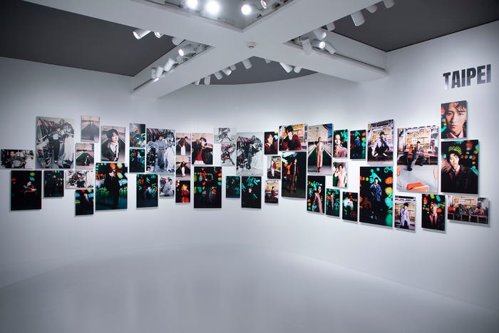 「Snow Man 1st POP-UP」内観(提供写真)