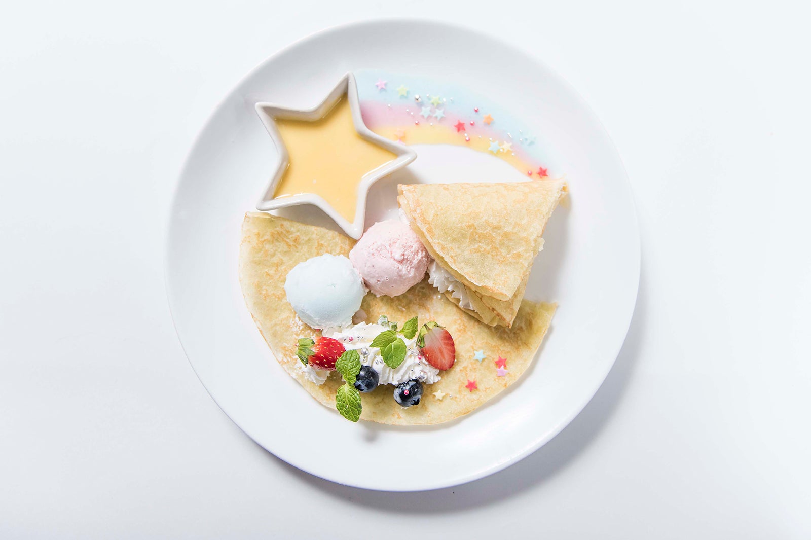 「あれ、クリームついてるよ?とったげようか？」諒のおしゃれな手作りクレープ￥1,180（税抜）（C）2015，2016 SANRIO CO．，LTD．