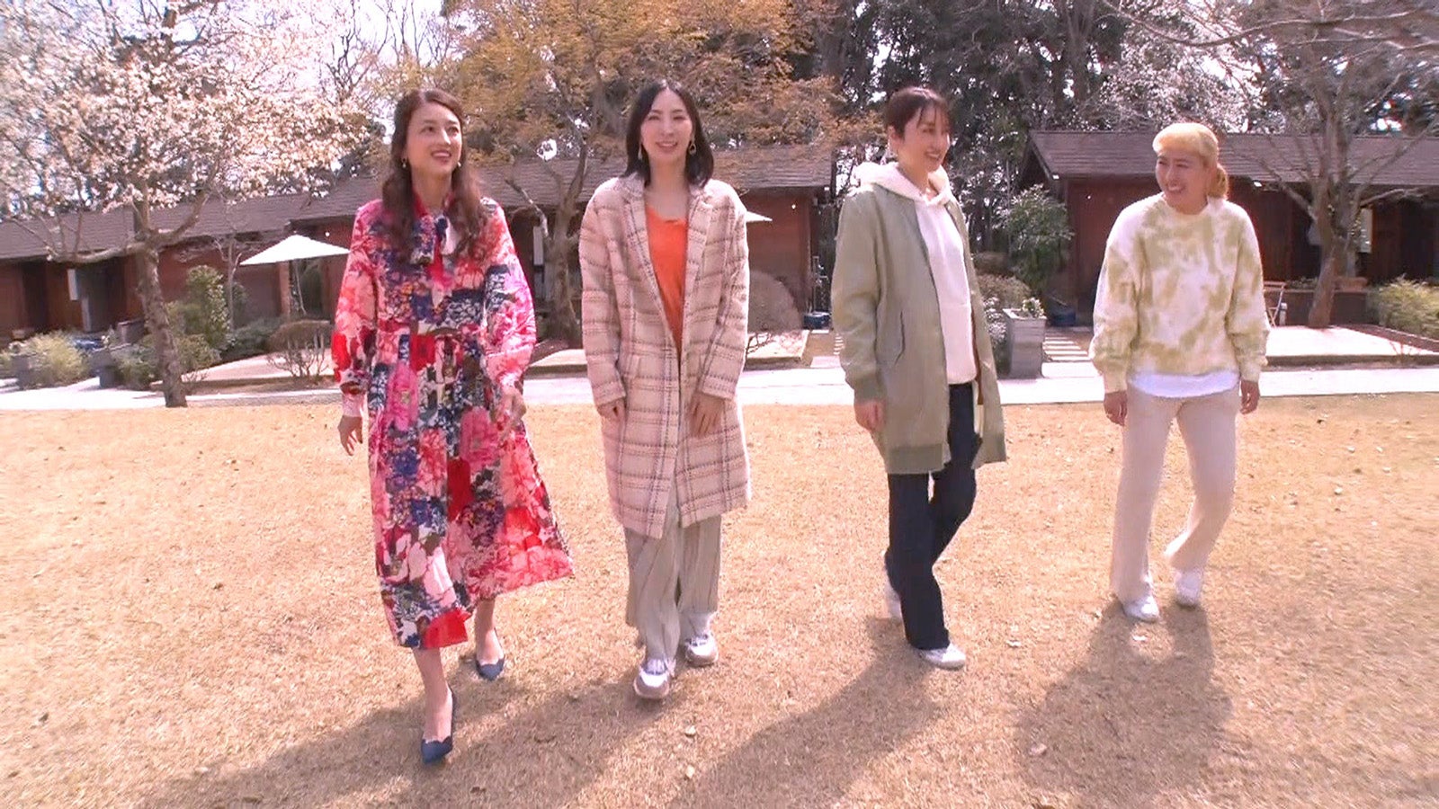 小沢真珠、真飛聖、矢田亜希子、丸山桂里奈（C）日本テレビ