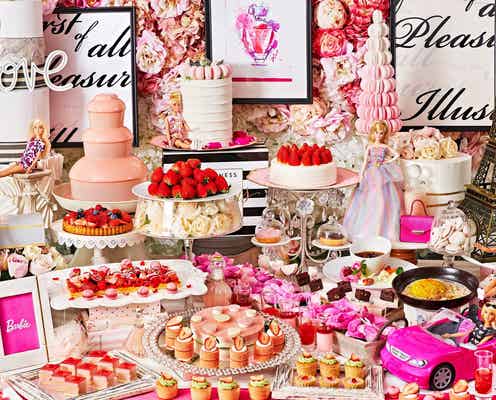 バービー×苺スイーツビュッフェ「ストロベリーホリック~Barbie in Paris~」春メニュー加え追加開催