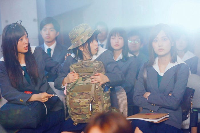 梅澤美波、齋藤飛鳥、山下美月(C)2020 「映像研」実写ドラマ化作戦会議 (C)2016 大童澄瞳/小学館