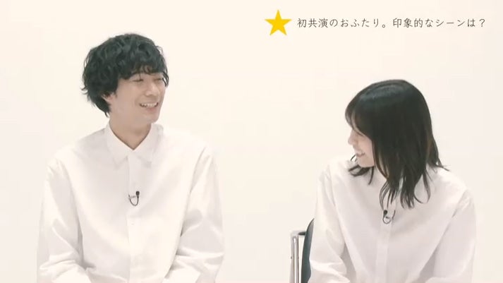 清原翔、西野七瀬／インタビュー映像より（提供写真）