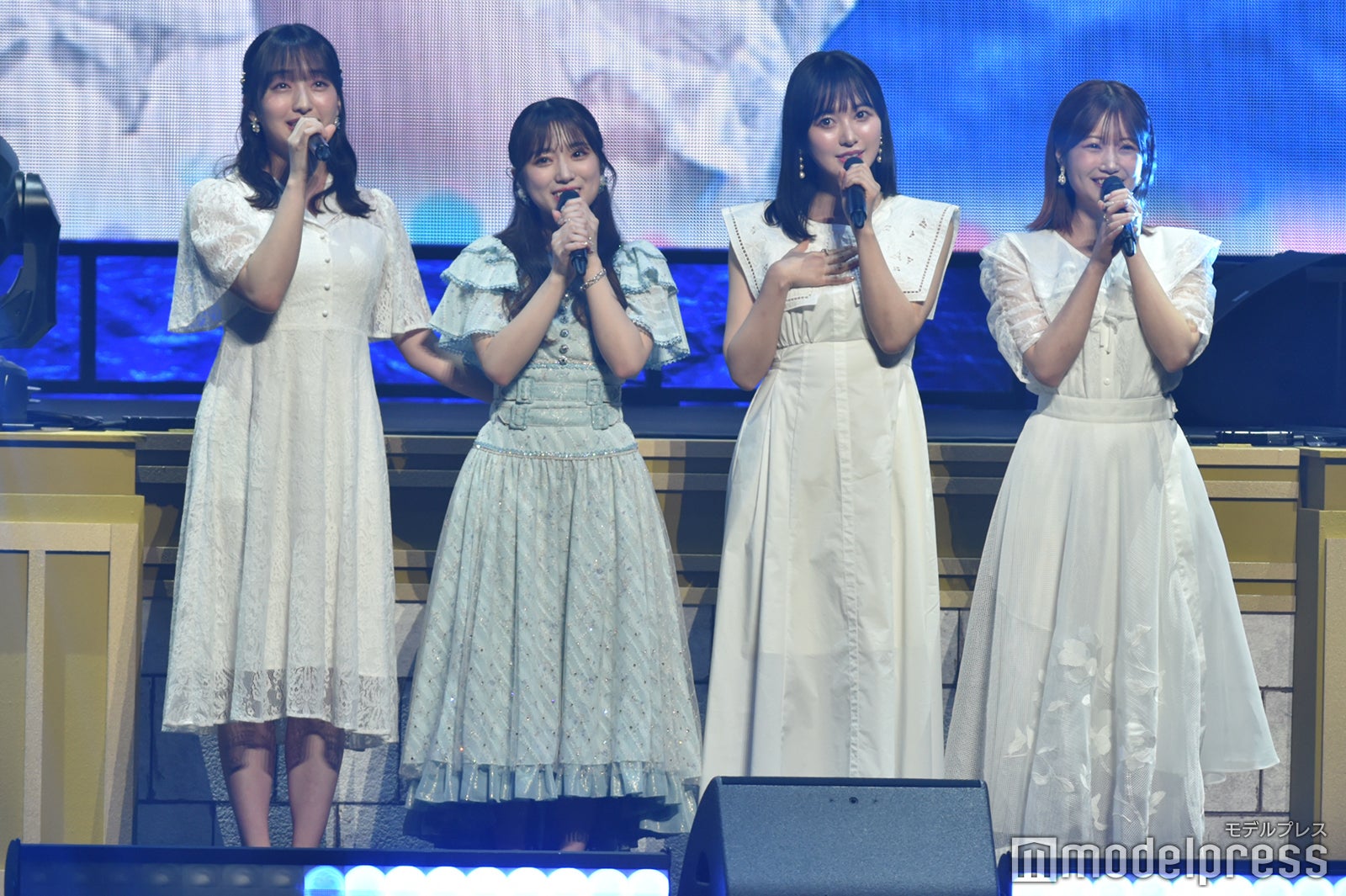 田島芽瑠、矢吹奈子、兒玉遥、朝長美桜　HKT48「矢吹奈子 卒業コンサート〜未来への翼〜」（C）モデルプレス