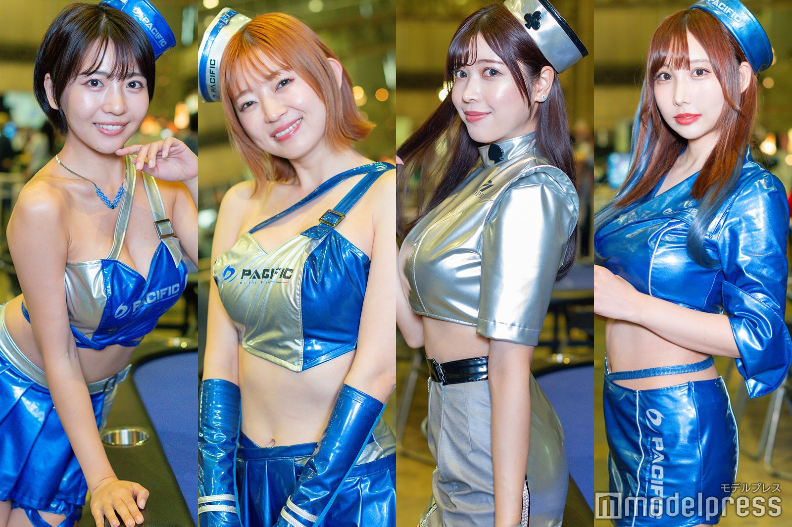 佐々木萌香、宮越愛恵、七瀬なな、らいむたそ（C）モデルプレス