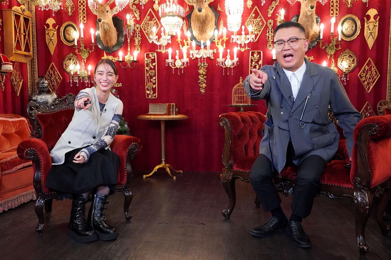 滝沢カレン、長谷川忍（C）東海テレビ