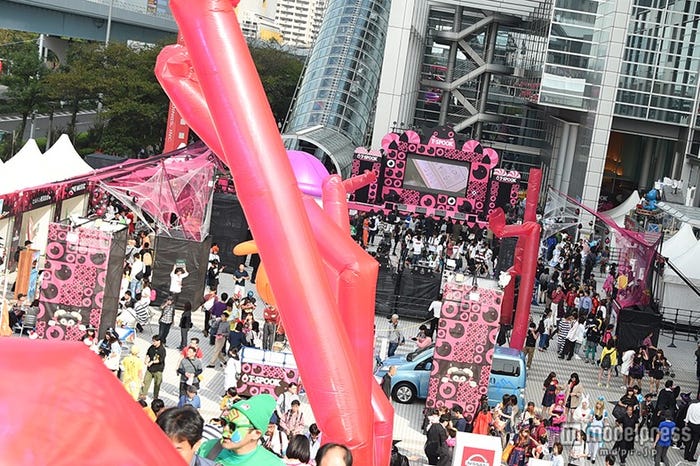 フジテレビのハロウィーンイベント「めざましテレビ presents T-SPOOK(ティースプーク)」会場の様子