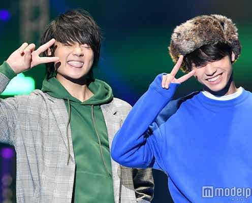 M!LK佐野勇斗&板垣瑞生、TGCでも「いた!ちゃの!です!」 2ショットランウェイに黄色い歓声<TGC2017A/W>