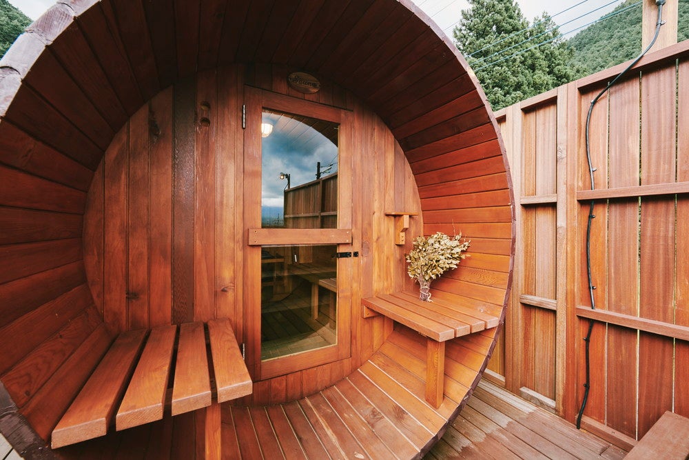 今流行のバレルサウナ（提供画像）