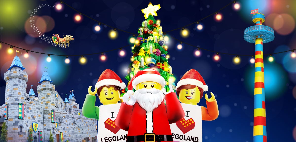 レゴランドで3日間限定“クリスマスナイト” アトラクションも延長営業／画像提供：LEGOLAND Japan