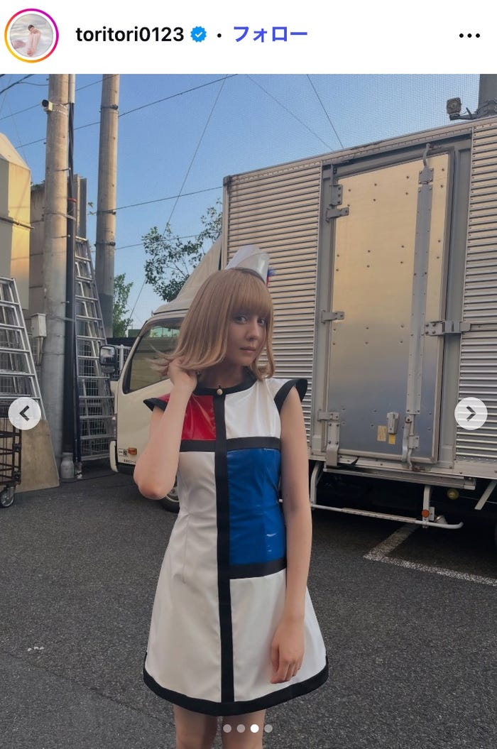 トリンドル玲奈Instagramより