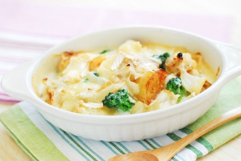 栄養満点！鮭とほうれん草のポテトグラタンを作ろう