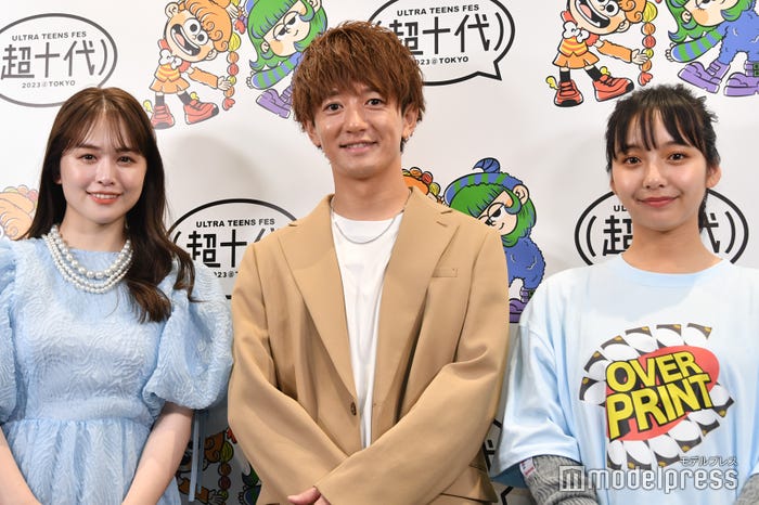 (左から)ゆうこす、大倉士門、山之内すず(C)モデルプレス