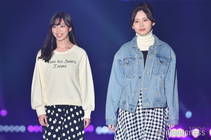 栗山梨奈、荒巻美咲(C)モデルプレス