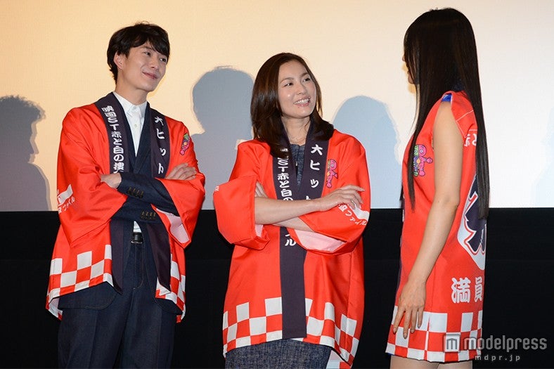 （左より）岡田将生、瀬戸朝香、芦名星