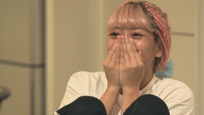 凌に会った瞬間の花「TERRACE HOUSE TOKYO 2019-2020」20th WEEK(C)フジテレビ/イースト・エンタテインメント(C)モデルプレス