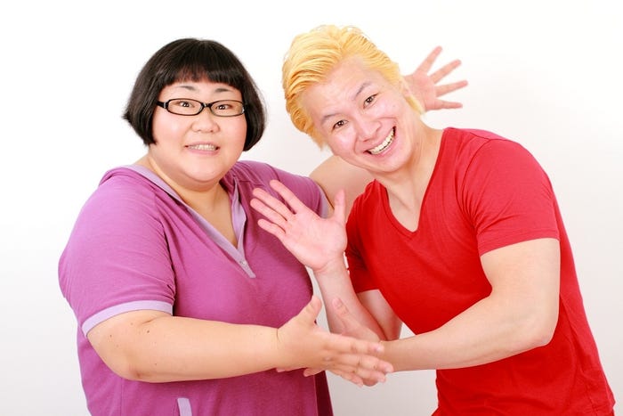 メイプル超合金(安藤なつ、カズレーザー) (画像提供:日本テレビ)