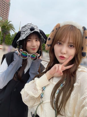 小坂菜緒、加藤史帆／加藤史帆オフィシャルブログより