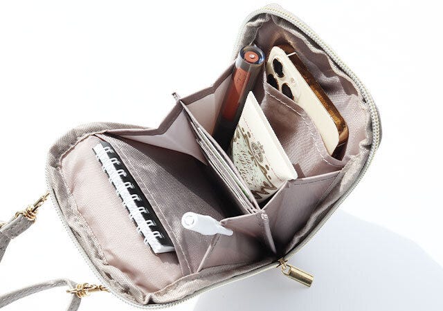 宝島社 雑誌 ムック本 付録 スマホショルダー 宝島社 雑誌 ムック本 付録 スマホショルダー NATURAL