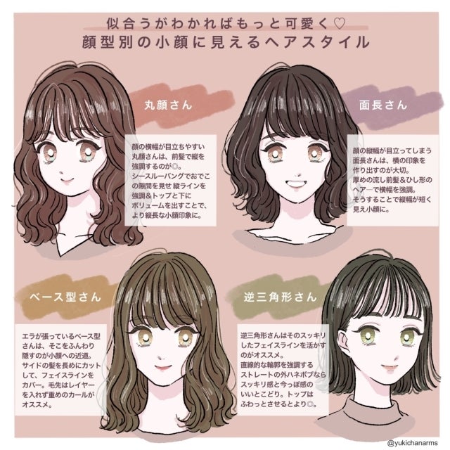 似合うがわかればもっと可愛くなれる 顔型別ヘアスタイル でお悩みカバー 小顔見え モデルプレス 似合うがわかればもっと可愛くなれる 顔型別ヘアスタイル でお悩みカバー 小顔見え モデルプレス