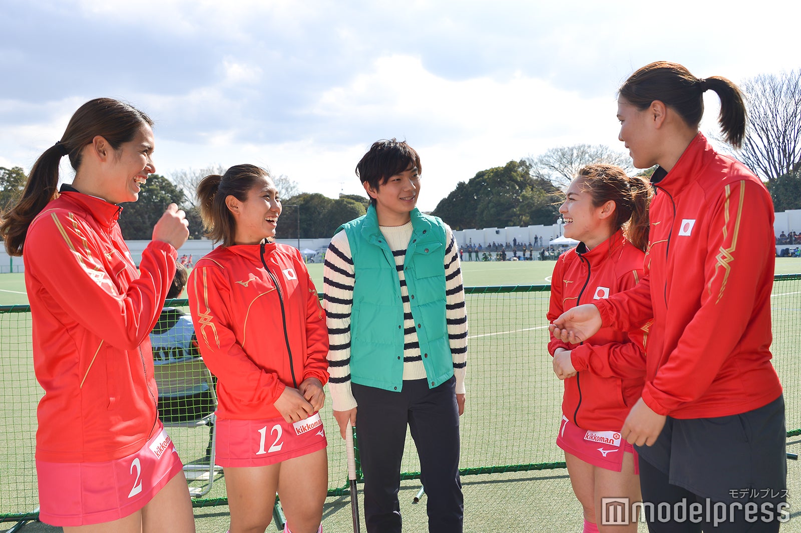 笑顔がたえないさくらジャパン（C）モデルプレス