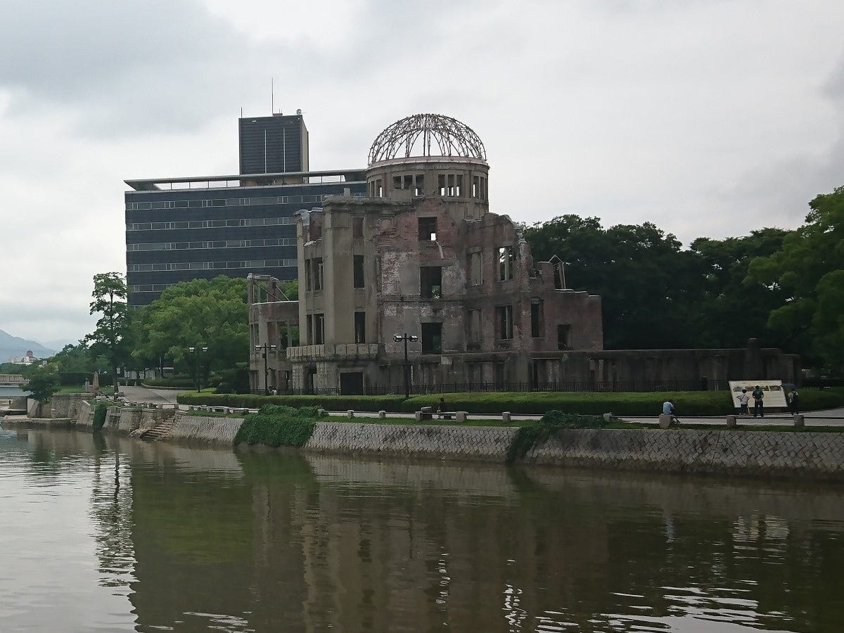 【広島】原爆ドーム（2017年7月撮影）