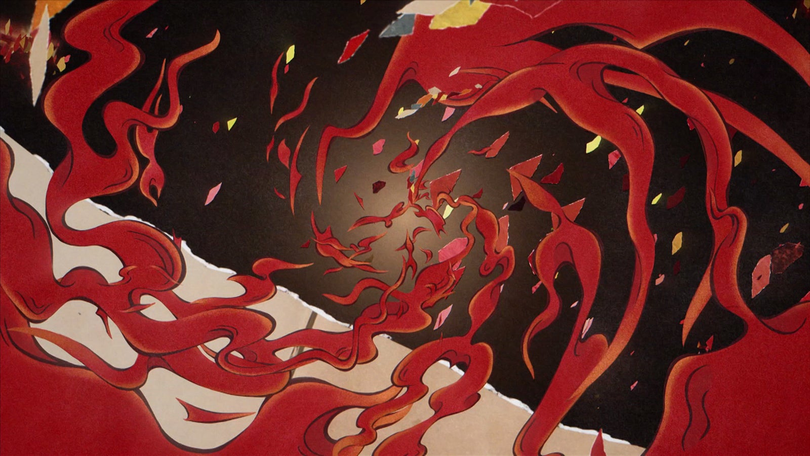 「べらぼう～蔦重栄華乃夢噺～」タイトルバック（C）NHK