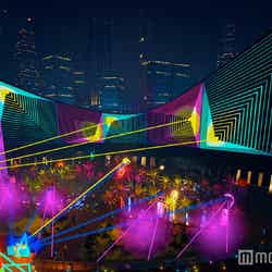 「香港パルス 3D ライトショー」（イメージ）／画像提供：香港政府観光局