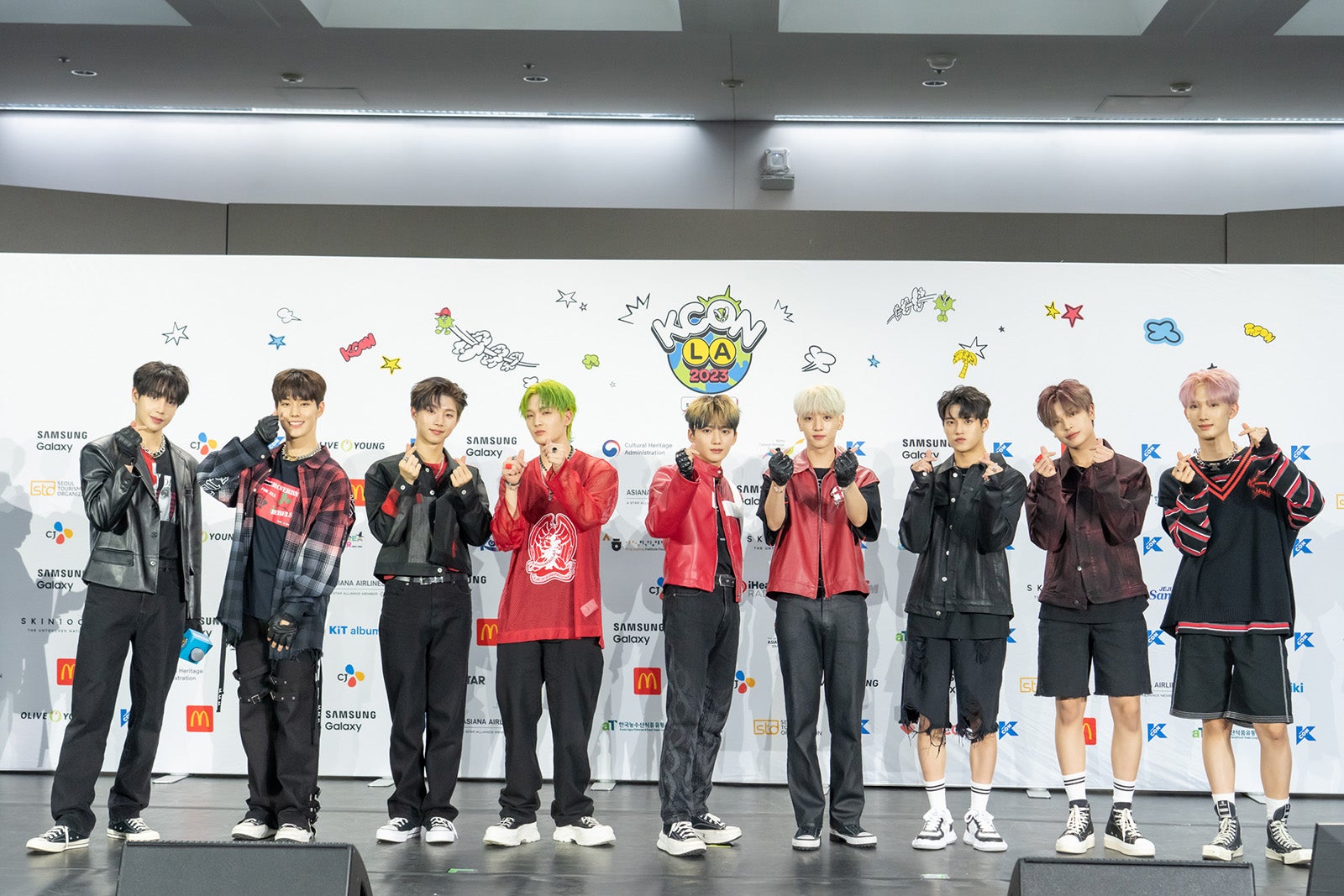 xikers「KCON LA 2023」DAY 2 RED CARPET（C）CJ ENM Co., Ltd, All Rights Reserved