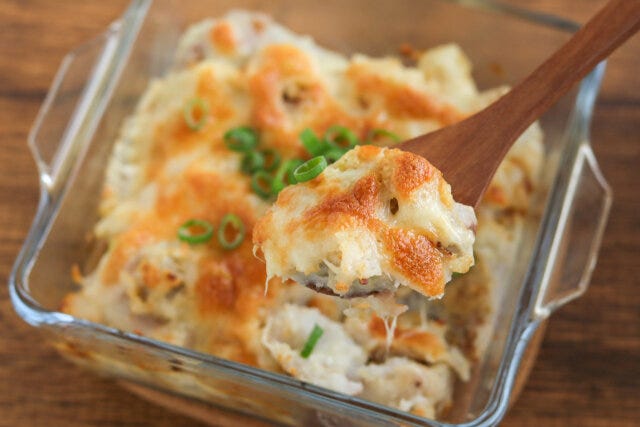 里芋の味噌マヨチーズ焼き実食 里芋の味噌マヨチーズ焼き実食