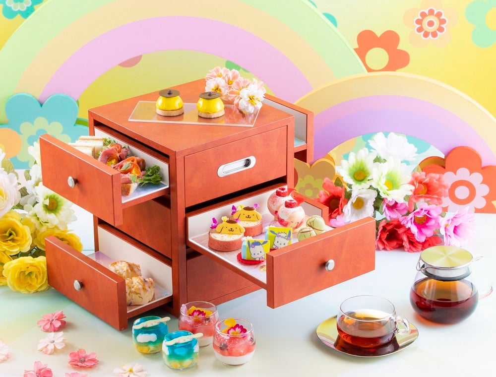 サンリオキャラクターズ コラボアフタヌーンティーセット ～ジョイフル・サマーフェスティバル～も同時登場（提供画像）