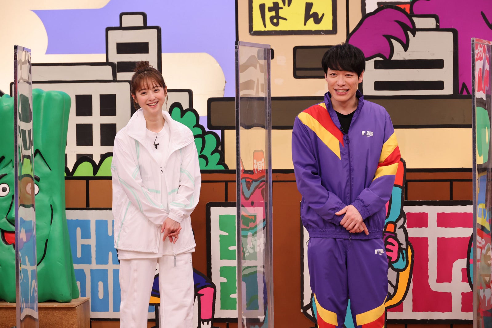 佐々木希、川島明（C）カンテレ