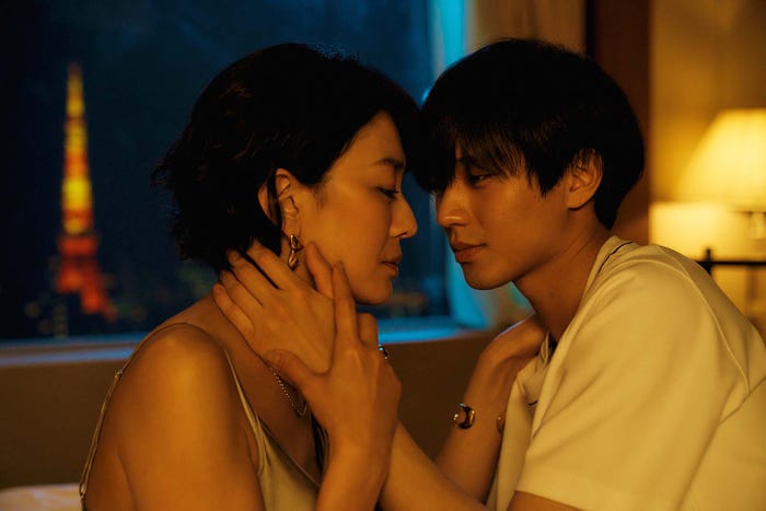 板谷由夏、永瀬廉「東京タワー」第1話より(C)テレビ朝日