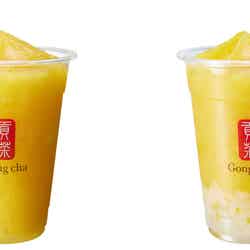 マンゴー阿里山 フローズンティー560円、+ナタデココ640円/画像提供:ゴンチャ ジャパン